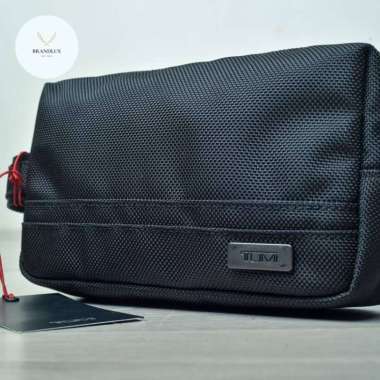 TUMI POUCH SMALL KIT - 100% Authentic Hitam