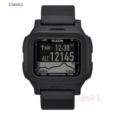 Original 100%!! NIXON A1324001 REGULUS EXPEDITION ALL BLACK GARANSI RESMI 2 TAHUN