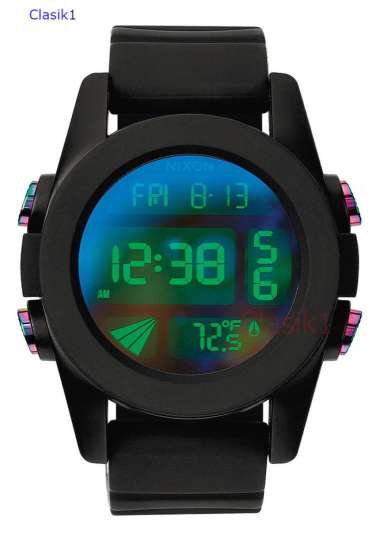 JAM TANGAN PRIA DIGITAL NIXON A1971630 UNIT BLACK IRIDIUM Garansi Resmi 2 Tahun