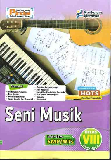 Buku LKS Seni Musik kurikulum Merdeka Kelas 8 SMP/MTs Semester 2