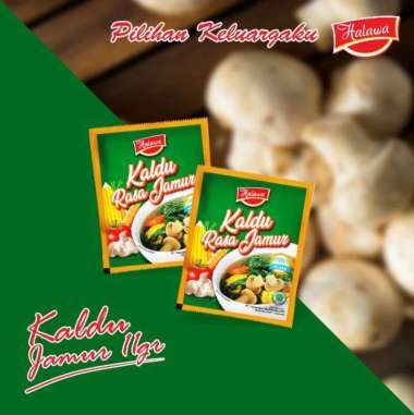 Halawa Kaldu Rasa Jamur - Kaldu Probiotik (Non MSG Aman Untuk MPASI)