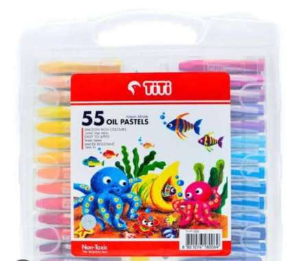 Crayon Titi 55 Warna / Crayon