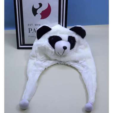 VERISH Topi Kupluk Animal Hat Binatang Kelinci Serigala Anabul Beruang Dewasa Bear 1