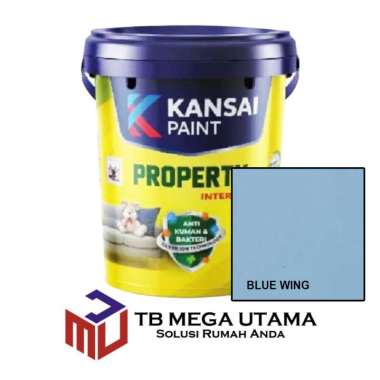 Kansai Paint Property Interior Blue Wing 25 Kg | Cat Decorative Tembok Interior