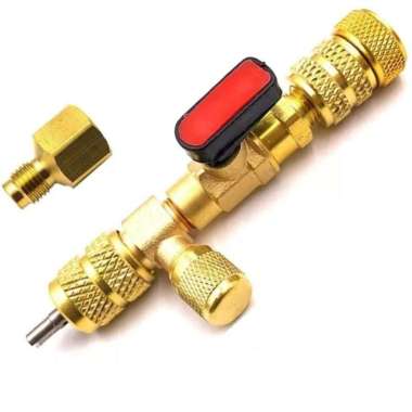 HVAC AC Valve Core Remover Dual Size 5/16 Inch 1/4 In kran r22 r410a