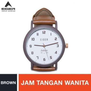 Jam Tangan Eiger Copper jam tangan Wanita Watch outdoor sport original brown