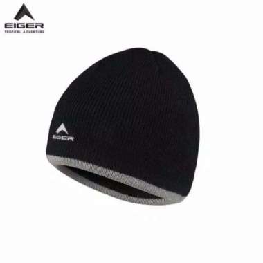 Eiger Kupluk Dickson Beanies Topi Pria Original Hitam