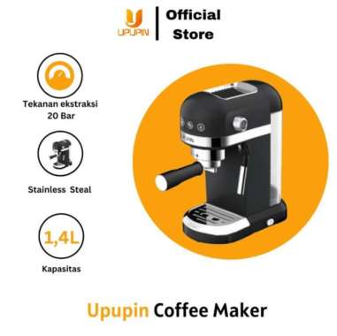 UPUPIN COFFEE MAKER ESPRESSO LOW WATT ESPRESSO MAKER DESAIN RETRO - LORENA V1 MODEL