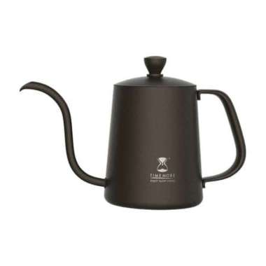 TIMEMORE FISH DRIP KETTLE 900ML BLACK TEFLON COATED 90 DEGREE POURING - LORENA