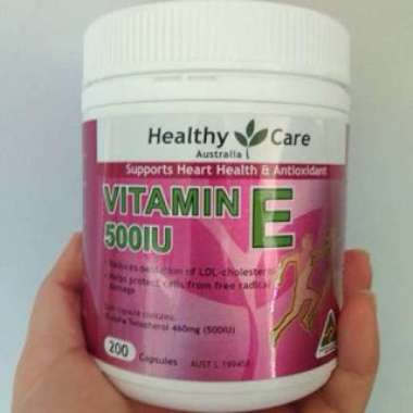 vitamin E 500 IU healthy care