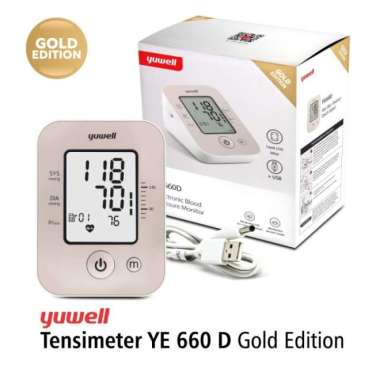 Tensimeter Digital Yuwell 660 B / Tensi Digital Alat Cek Tekanan Darah Multicolor