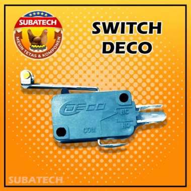 Microswitch DECO untuk Komponen Mesin Tetas Telur