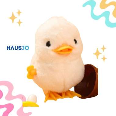 Mainan Anak Ayam Warna Warni Berjalan Putih