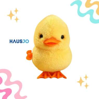 Mainan Anak Ayam Warna Warni Berjalan Orange