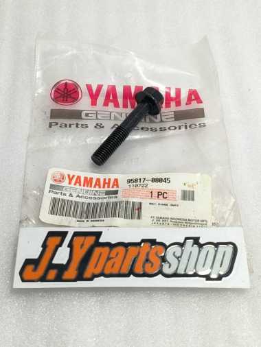 baut knalpot bawah mio sporty smile soul fino karbu original YGP 95817-08045