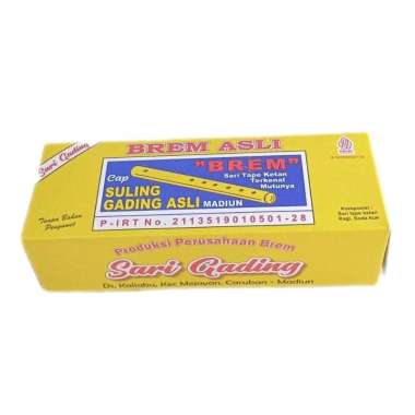 Brem Cap Suling Gading Original Asli Madiun Khas 5 pcs