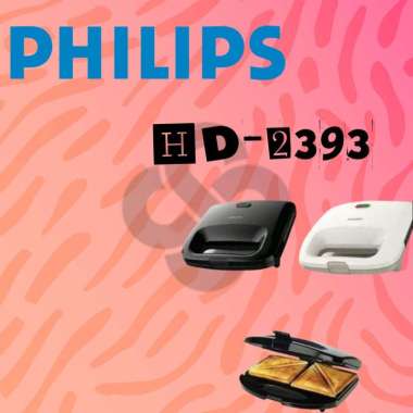 Philips HD 2393 HD-2393 HD2393 Sandwich Maker Bread Toaster Pemanggang Roti