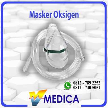 Masker Oksigen Dewasa / Sungkup Masker Oxygen Anak