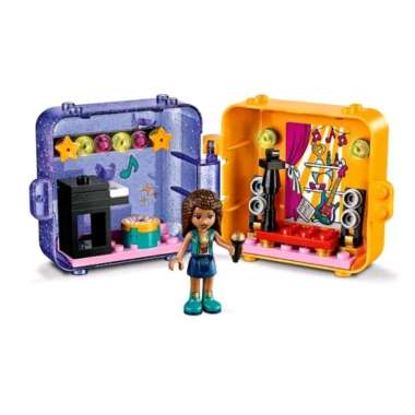 LEGO FRIENDS 41400 ANDREA PLAY CUBE MAINAN ANAK PEREMPUAN CEWEK SING MUSIC BRICKS TOYS KADO GIFT TOY