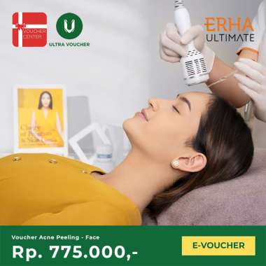 Voucher Digital ERHA ULTIMATE Acne Peeling - Face Rp 775,000 - Voucher Value
