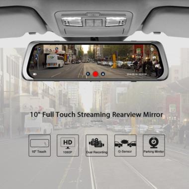 KAMERA DVR KACA SPION MOBIL FHD 1080p LENSA