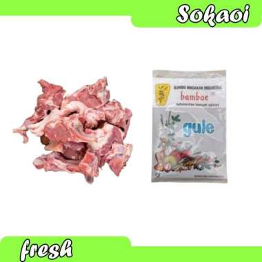 TETELAN SAPI 250 GR PLUS BUMBU GULE BAMBU