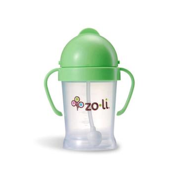 Zoli Bot Straw Sippy Cup 6 oz - 180 ml - Green