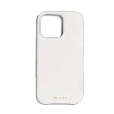 STARKE - AEGIS FAWN Aesthetic Leather Cover Case Iphone 13 Pro White