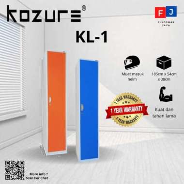 KOZURE LOKER BESI LEMARI LOKER KABINET KL-1 Filling Cabinet