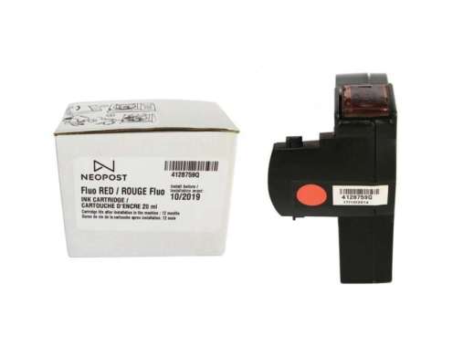 Neopost Ink Cartridge CS200 Red Fluo / Tinta Neopost CS-200