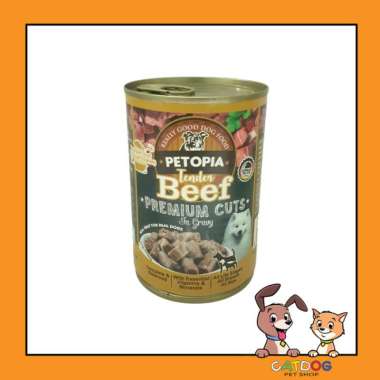 Can Petopia Premium Cuts Beef 380gr