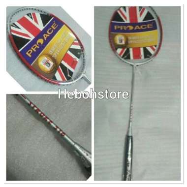 Raket badminton pro ace stroke 316 komplit Multicolor