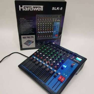 Mixer Audio Hardwell Slk 8 Mixer 8 Channel Gransi Resmi