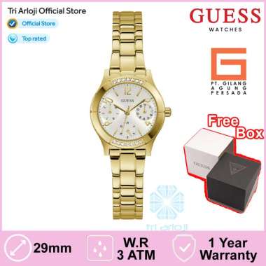 Guess Watches GUESS GW0413L2 Original PIPER Jam Tangan Wanita Analog Gold Stainles