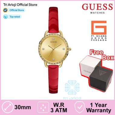 Guess Watches GUESS GW0437L1 Original BELLINI Jam Tangan Wanita Analog Red
