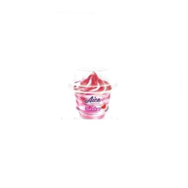 Eskrim Aice Sundae Strawberry Cup Per Dus Isi 24