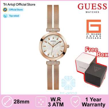 Guess Watches GUESS GW0471L3 Original ARRAY Jam Tangan Wanita Analog Rose Gold