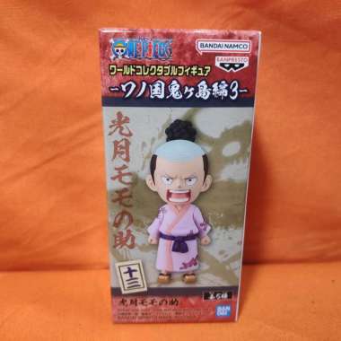 WCF Kozuki Momonosuke World Collectable Figure One Piece Wanokuni Onigashima 3 9cm