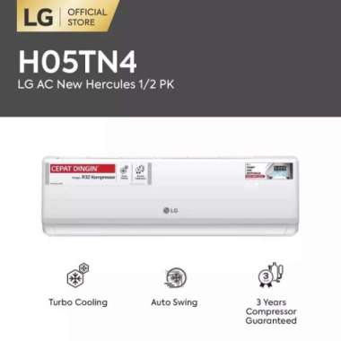 LG AC STANDART H05TN4 H05-TN4 [1/2 PK] GARANSI RESMI UNIT ONLY