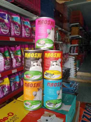 MAOSHI Makanan Kucing Basah kaleng