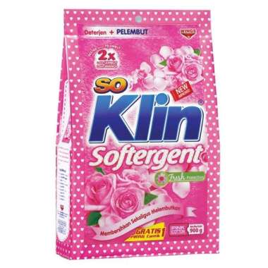 Promo Harga So Klin Softergent Rossy Pink 770 gr - Blibli