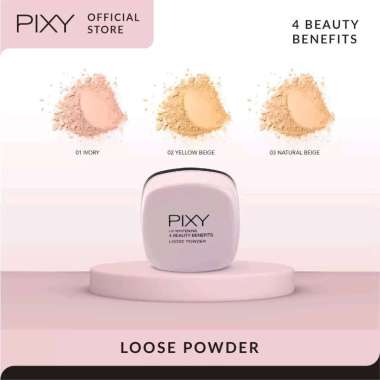 Pixy UV Whitening Loose Powder Bedak Tabur 03 Natural Beige