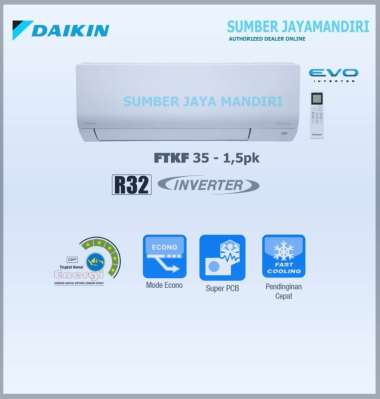 AC DAIKIN EVO INVERTER 1,5 PK FTKF35AV14