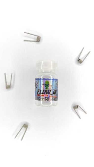 Coil Flow-In Single Coil 0.3-0.4 Ohm Flow In Rba Coil Mletek