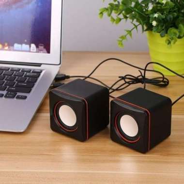 USB Multimedia Speaker Stereo, Speaker Mini Laptop, Desktop Computer