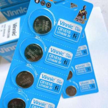 Baterai Kancing CR1616 3V Batt CR 1616 Remote Motor Alarm Mobil Arloji Vinnic