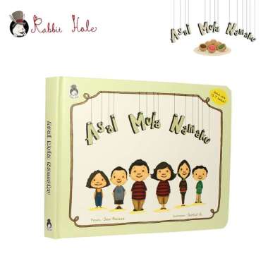[ADEEVATHAR] Rabbit Hole - Asal Mula Namaku - Buku Anak (Hard Cover) Kardus Bekas