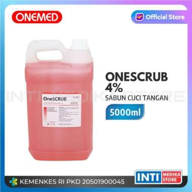 ONEMED - ONESCRUB 4% 5 Liter | Hand Scrub Refill | Sabun Cuci Tangan