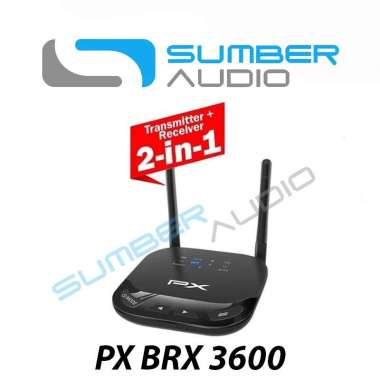 PX BRX 3600 SPDIF Wireless Audio Receiver Transmitter Bluetooth 5.0 HD