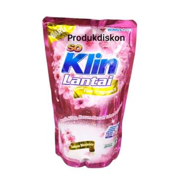 Promo Harga So Klin Pembersih Lantai Sakura Blossom 780 ml - Blibli